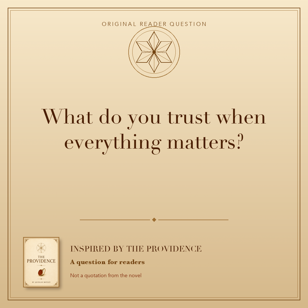 Original reader question card 1 inspired by The Providence