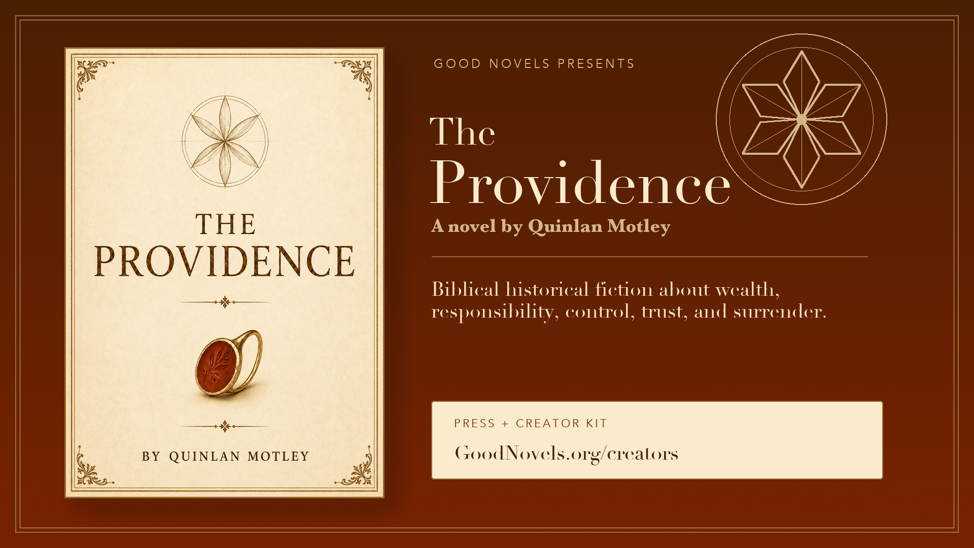 Press and creator graphic for The Providence