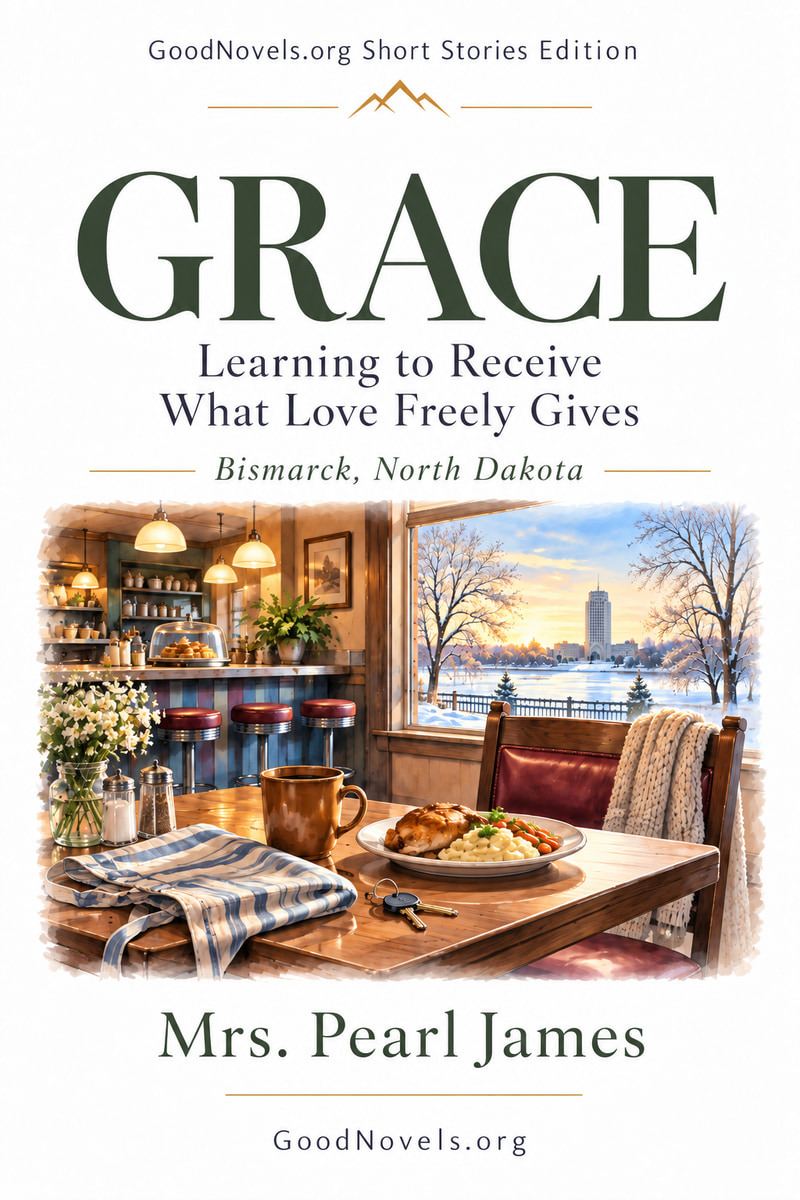 GRACE: Learning to Receive What Love Freely Gives by Mrs. Pearl James, illustrated book cover
