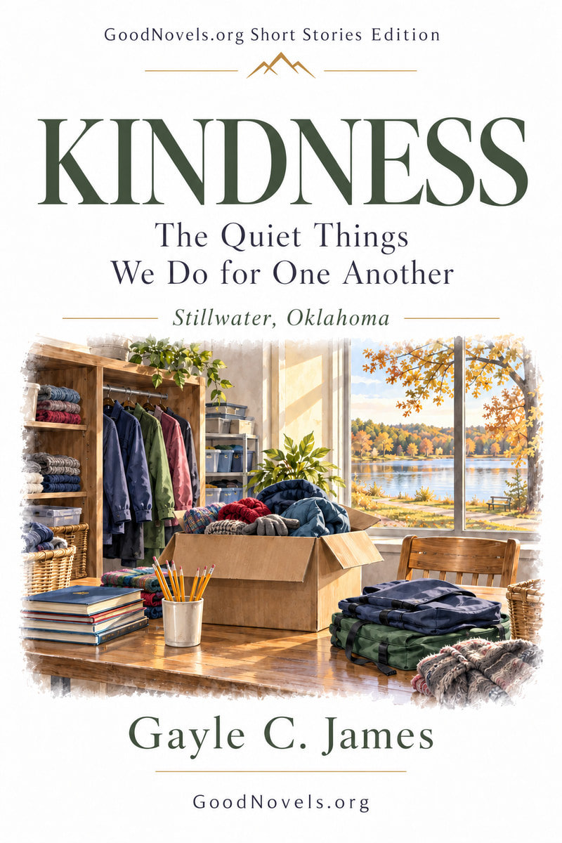 KINDNESS: The Quiet Things We Do for One Another by Gayle C. James, illustrated book cover