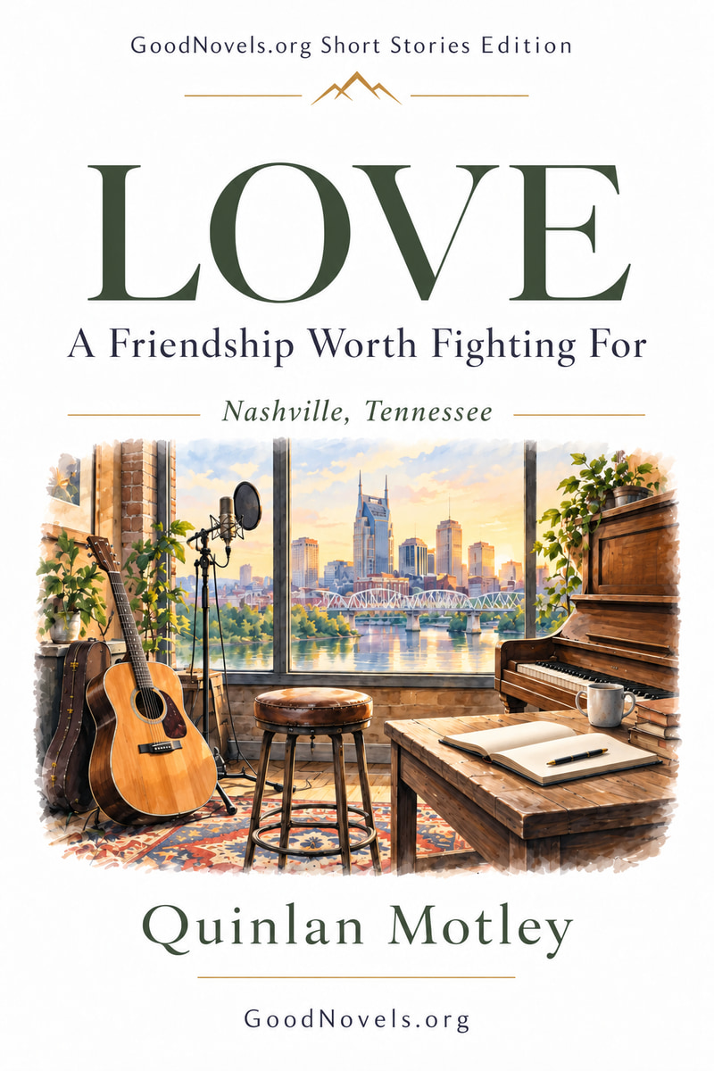 LOVE: A Friendship Worth Fighting For by Quinlan Motley, illustrated book cover