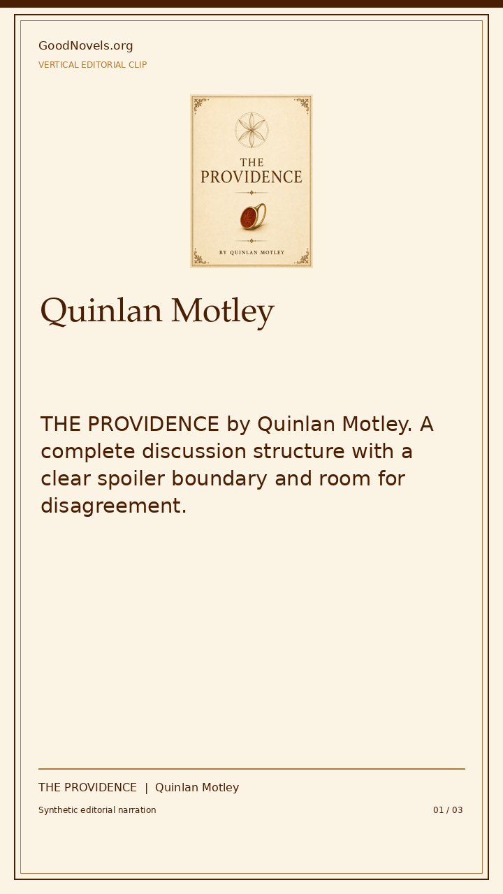 How Book Clubs Can Read THE PROVIDENCE Together title card with THE PROVIDENCE cover